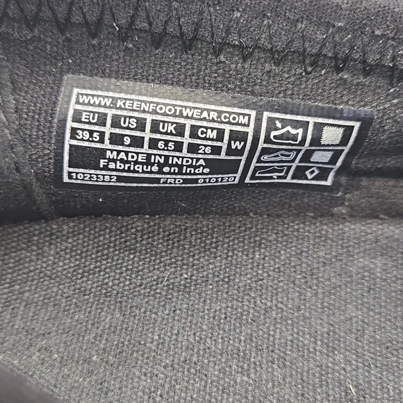 KEEN Outdoor Womens Sienna Canvas Mary Jane Casual Shoes Sz 9 Slip On Boho Comfy - Picture 4 of 9